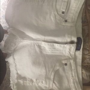 Women/Juniors White Shorts